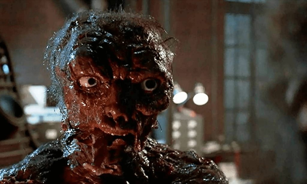 A monstrous humanoid creature with bulbous eyes and wrinkled, slimy skin.